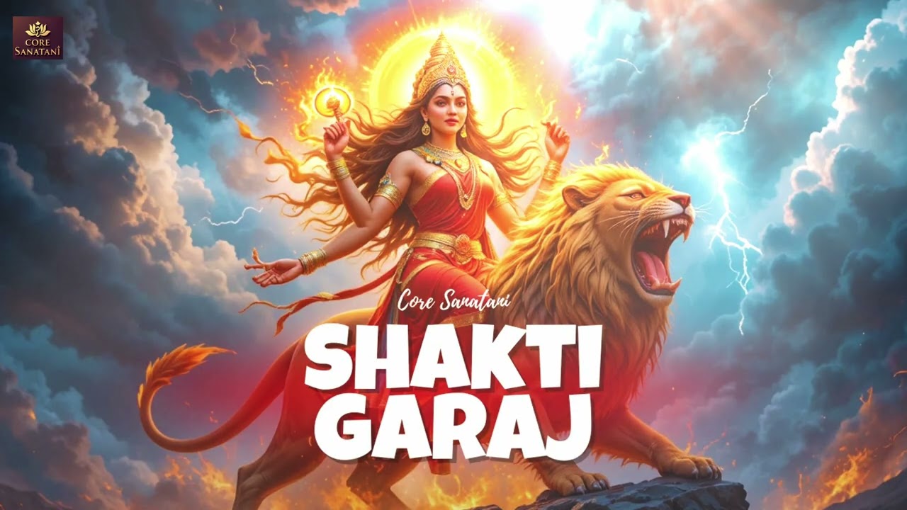 ✨ Shakti Garaj | Maa Durga Powerful Song | Core Sanatani | Sanatan Dharma 🙏🔥