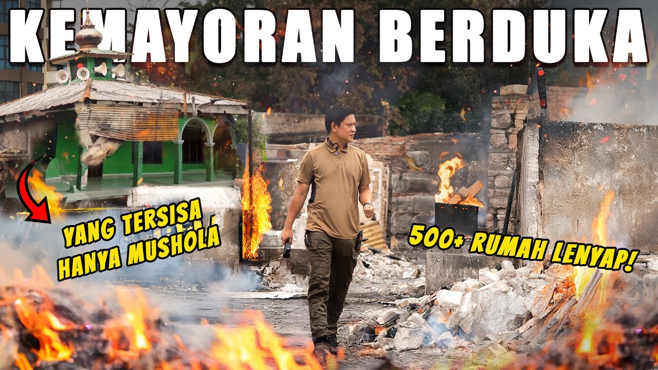 AL-QURAN GAK TERBAKAR! MASAK UNTUK KORBAN KEBAKARAN JAKARTA‼️