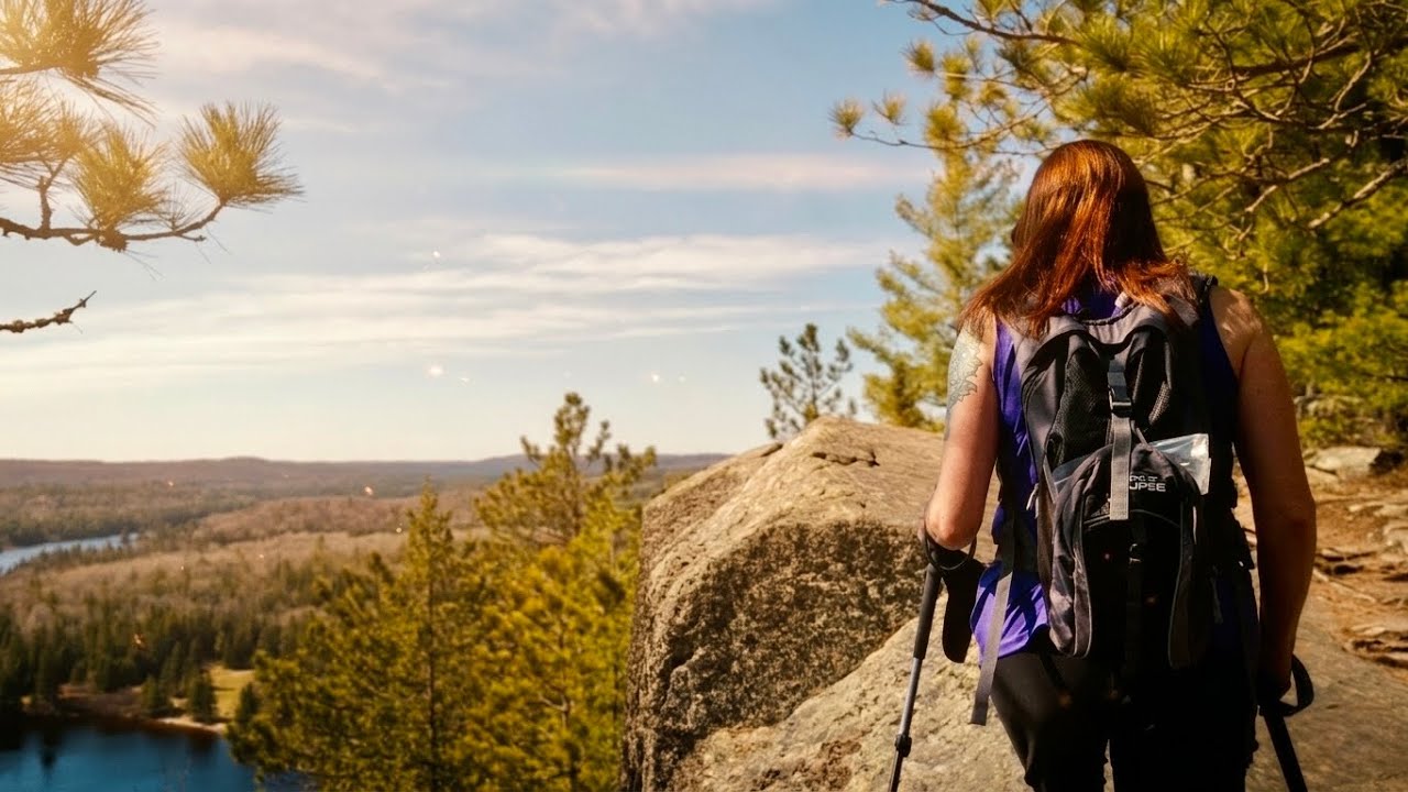 Hiking the Centennial Ridges Trail in Algonquin Park