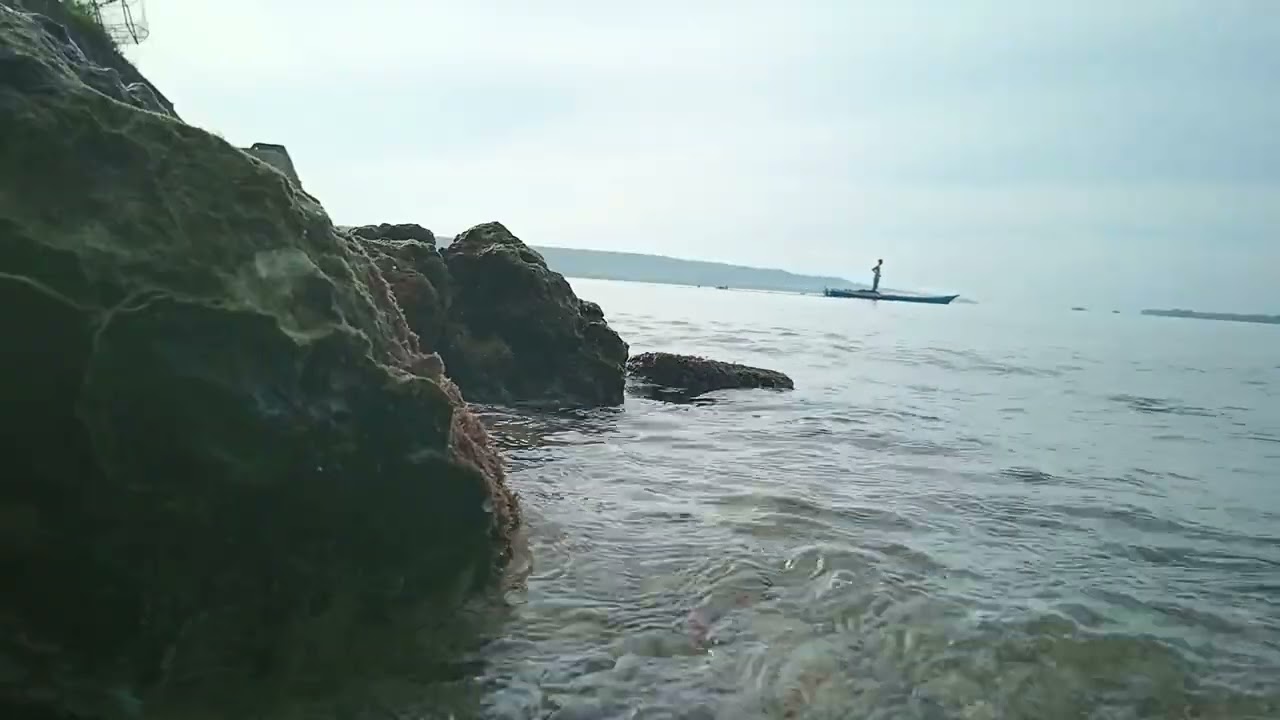 Peaceful Ocean Waves on Rocky Shore | Deep Relaxation ASMR