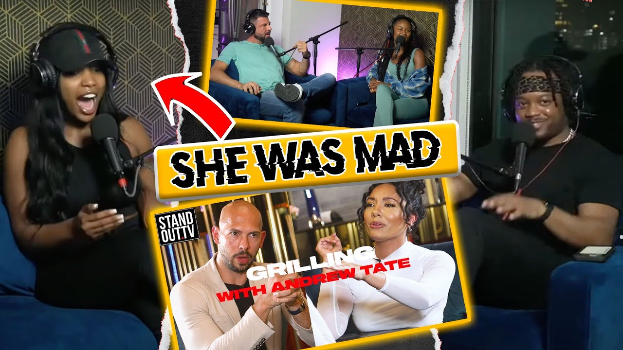 Men And Women Debate During Andrew Tate Reaction