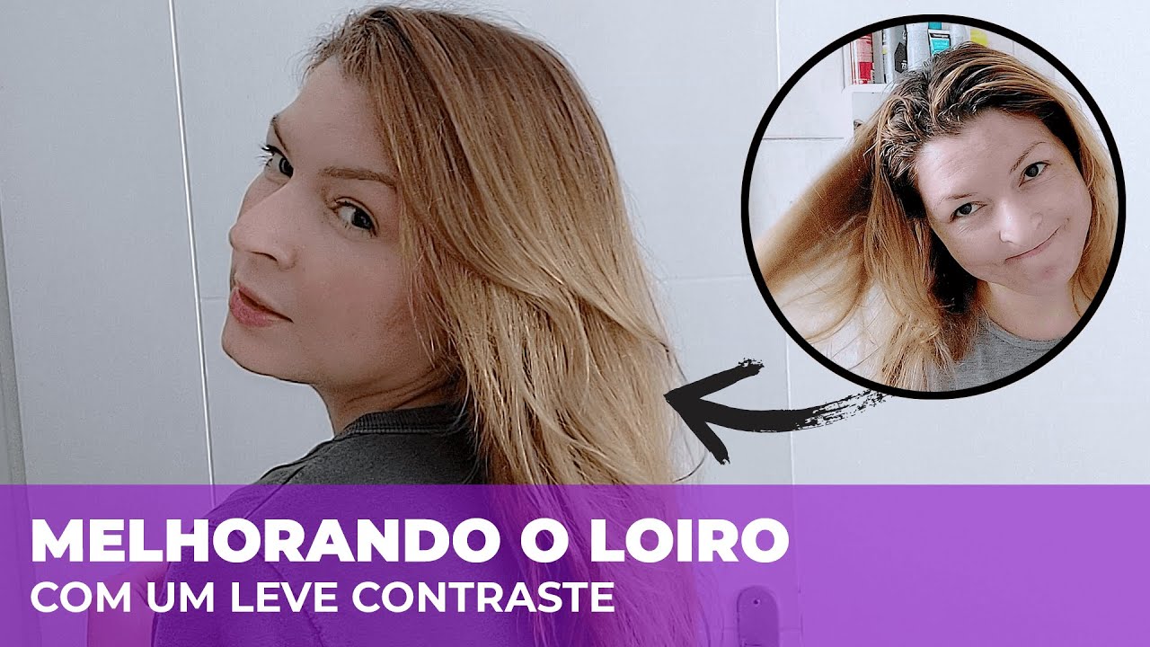 Misturando  7.1 - Loiro Natural Cinza e 7.3 - Loiro Médio Dourado
