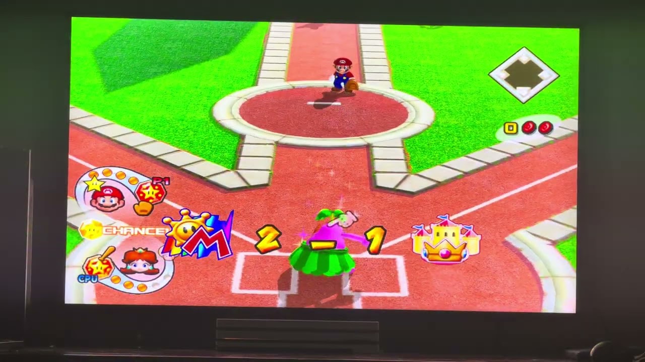Let’s Play Some Baseball! (GCN Mario Superstar Baseball) *Challenge Mode* -Special Level- MARIO (2)