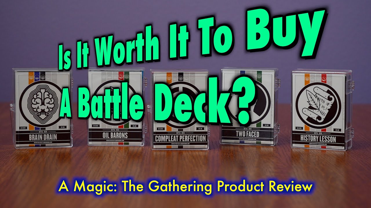Is It Still Worth It To Buy A Magic: The Gathering Battle Deck?