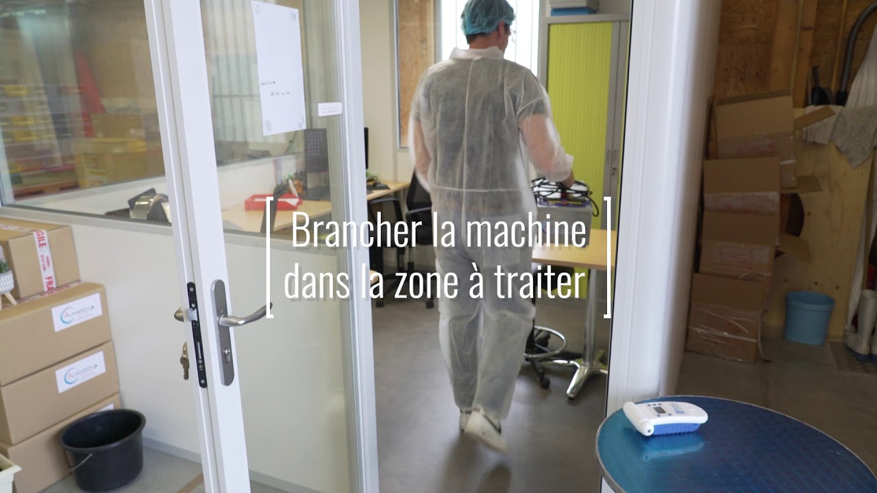 Mode Opératoire OZONAIR Désinfection Ozone