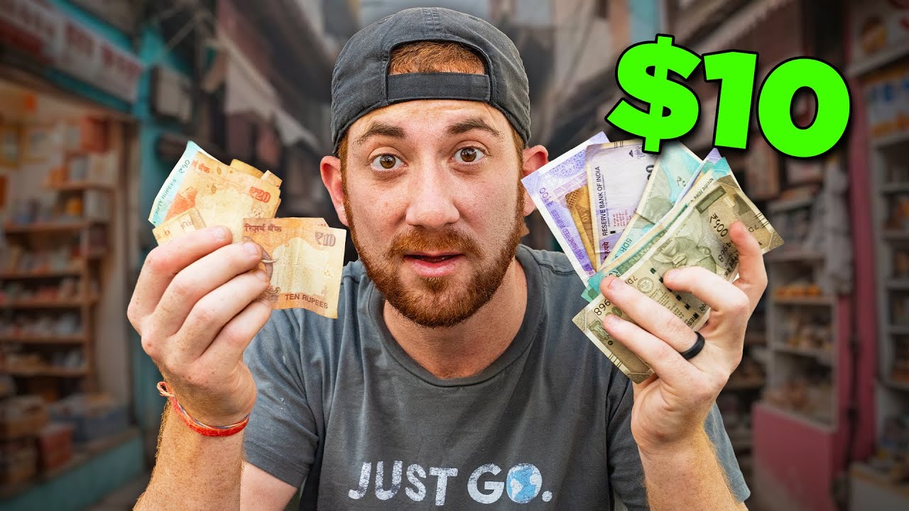 How Cheap is INDIA? ($10 Budget Challenge)