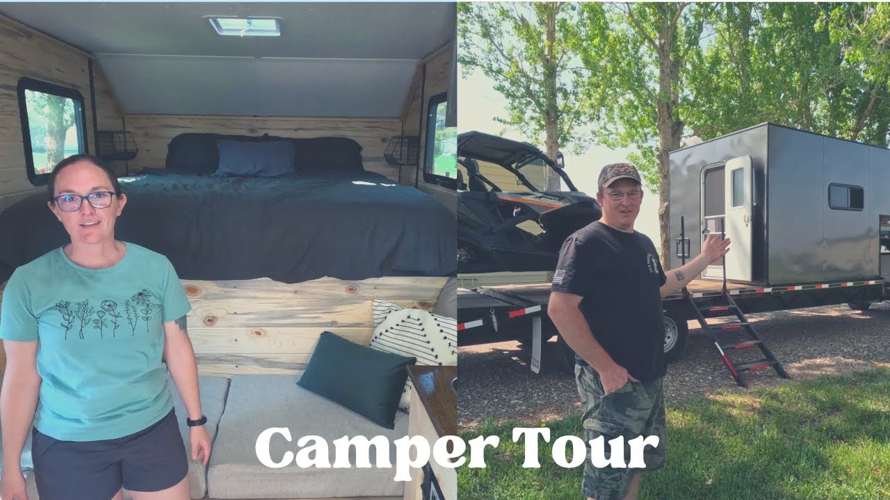 Homemade Crawler Hauler Camper Trailer/The Grand Tour