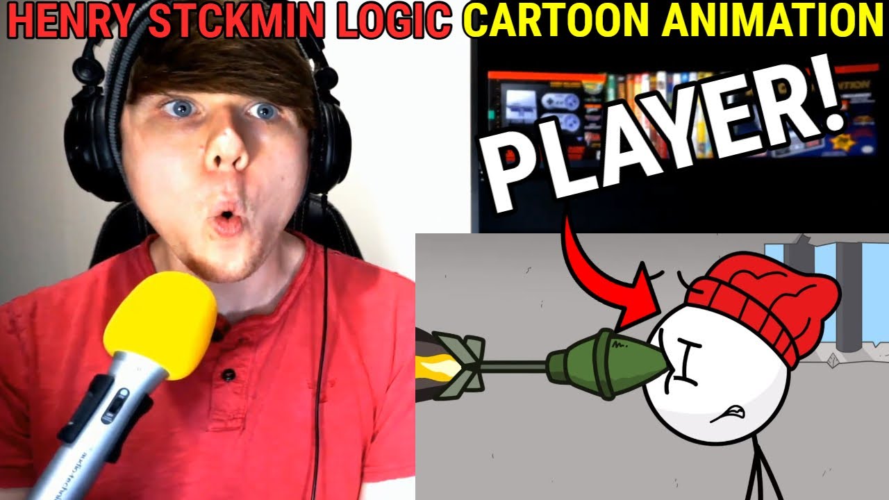 Henry Stickmin Logic | Cartoon Animation @GameToonsOfficial REACTION!