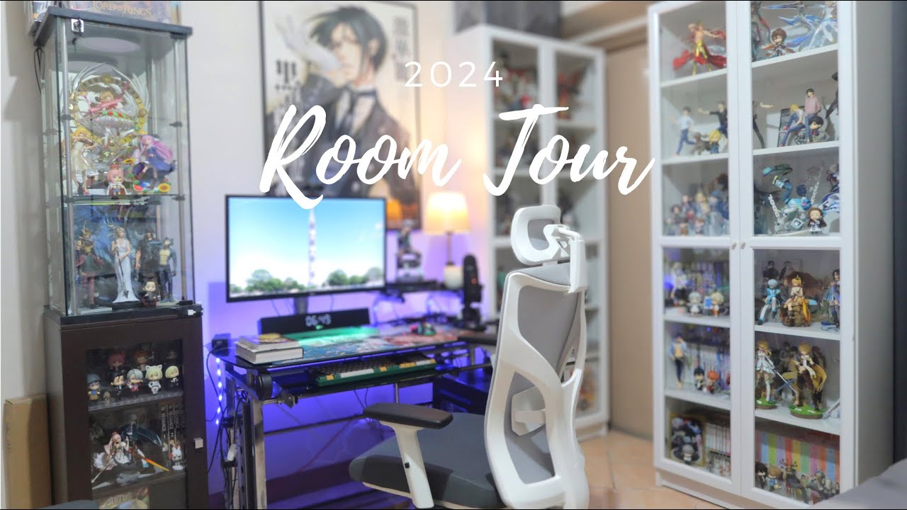2024 Room Tour ✨ | Anime & Manga Collection + PC Setup | Over 100 Figures!