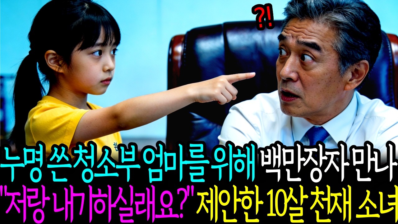 누명 쓴 청소부 엄마를 위해 백만장자 만나 