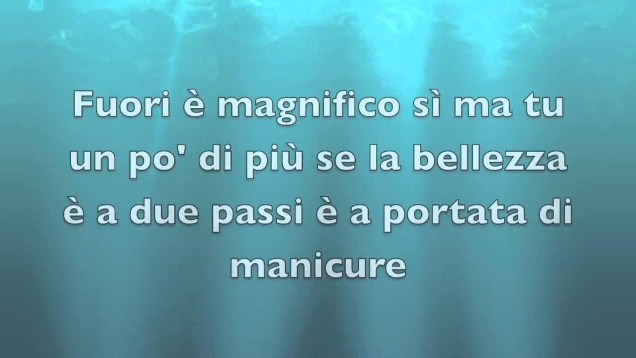 Fedez MAGNIFICO feat Francesca Michielin TESTO