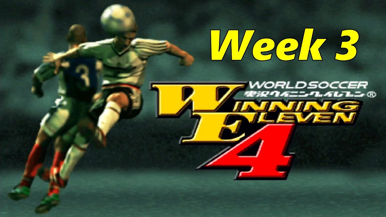 (PS) Winning Eleven 4 - Master League (Hard) - Week 3 - vs. Bayern Munich