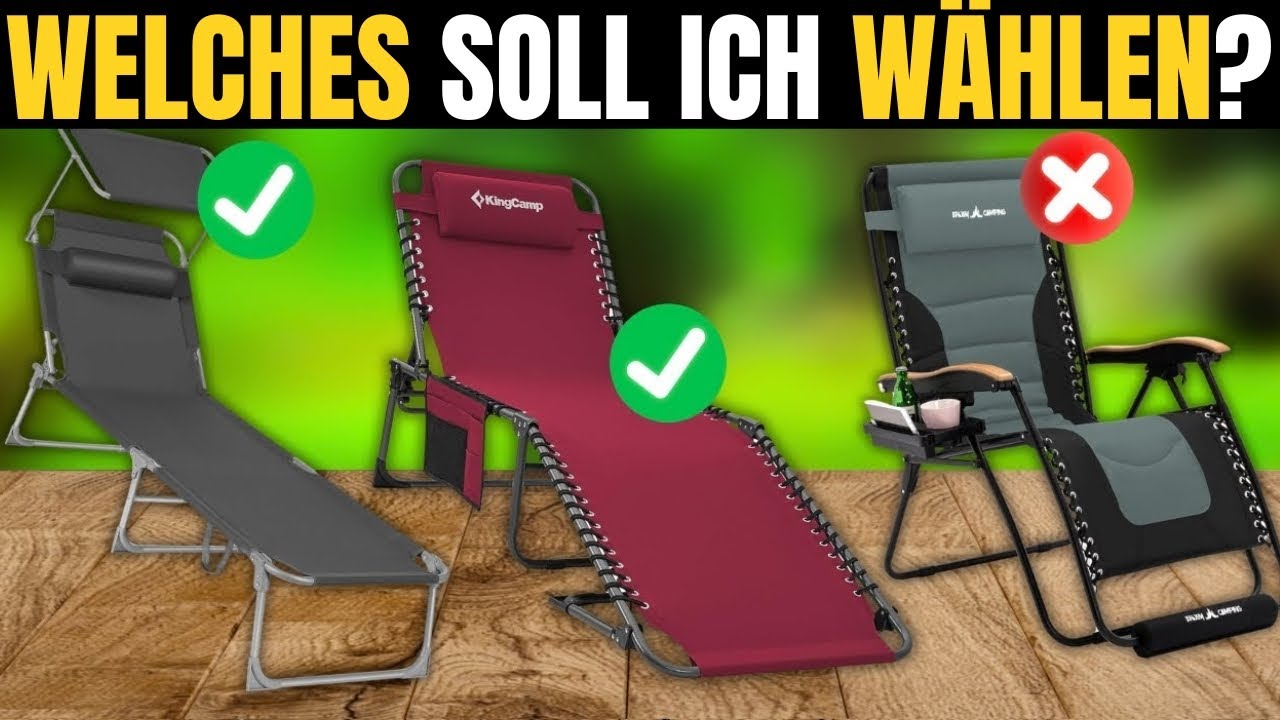 Die Besten Gartenliegen Preis-Leistung 2026 [KAUF KEINE, BEVOR DU DAS GESEHEN HAST]
