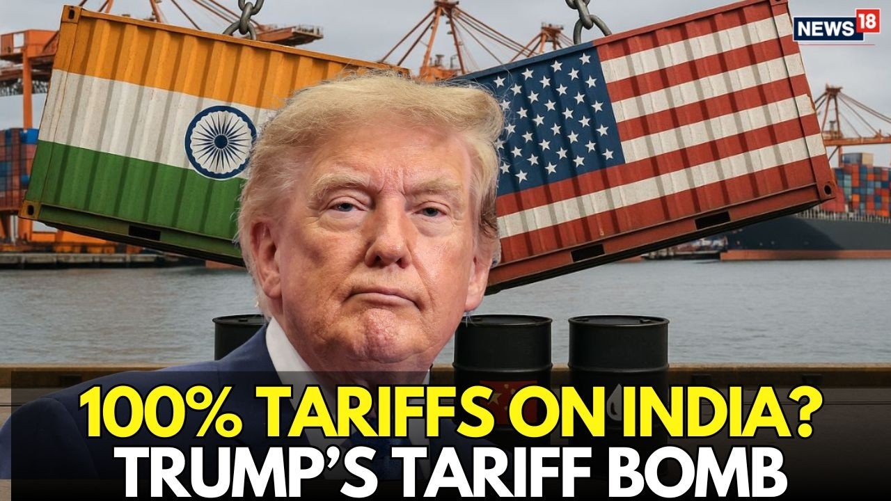 Trump Tariff War LIVE: India Faces Potential 100% U.S. Tariff in House Bill | Trade War Erupts