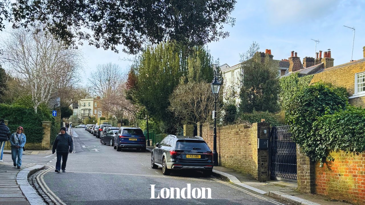 Hampstead Village The Dream Place To Live In London| London Walking Tour | 4K:
