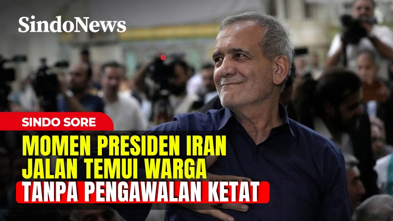 Haru! Momen Presiden Iran Turun ke Jalan saat Aksi Hari Quds di Teheran | Sindo Sore | 15/03