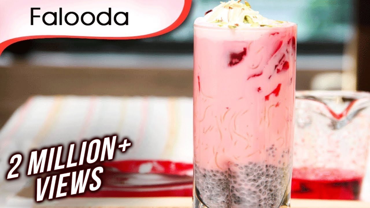 Falooda - Refreshing Cold Beverage - Restaurant Style Falooda - Summer Special By Ruchi Bharani