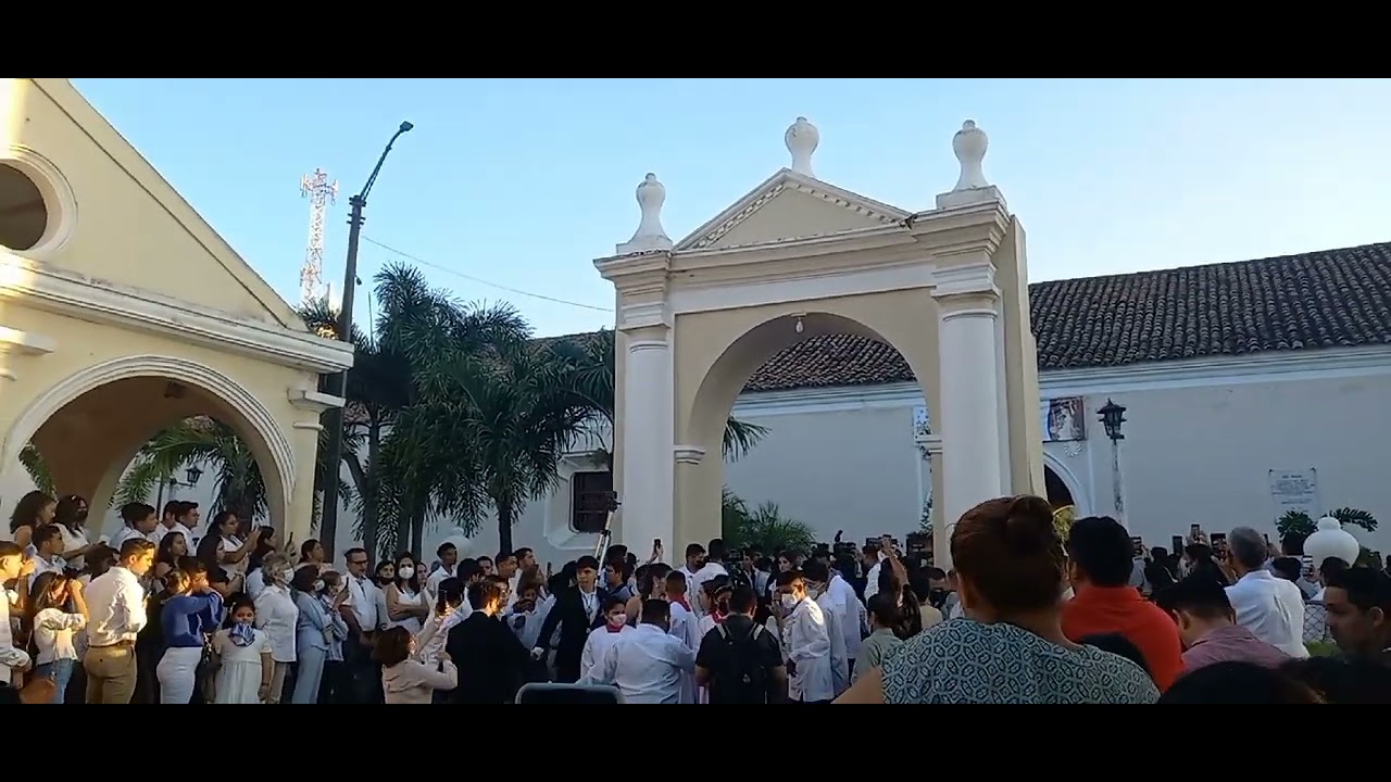 Procesión de la virgen de trono chinandega el viejo 2022