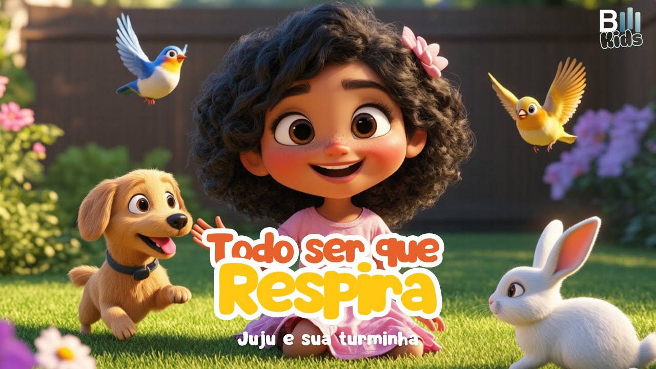 Todo Ser Que Respira | Juju e Sua Turminha, Bridge Kids #diadascrianças #músicainfantil #gospelkids