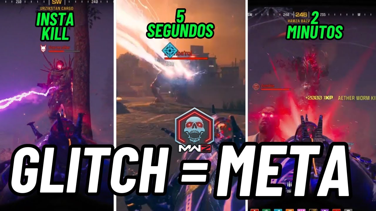 GLITCH META: EL MEJOR ARMA de ZOMBIES MW3 para matar RED WORM, STORMCALLER, MEGABOMBS, y BOUNTIES