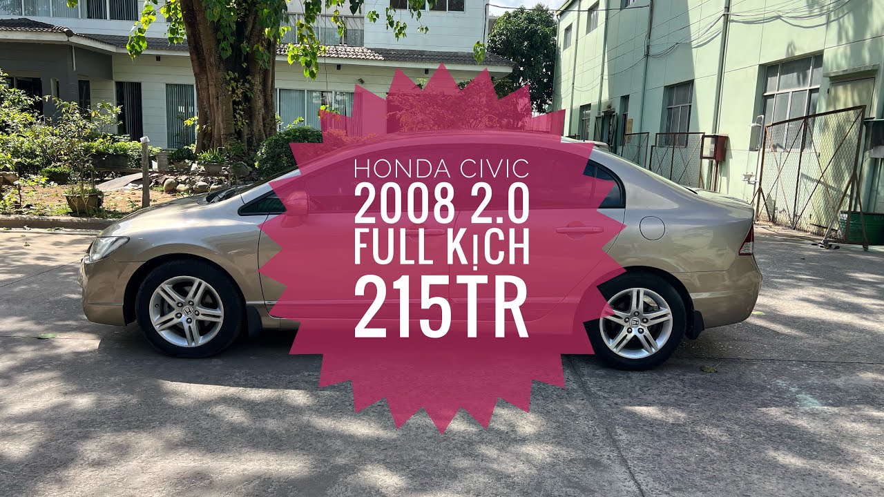 Honda civic 2008 2.0full kịch máy số zin ae quan tâm 0982323083Thy