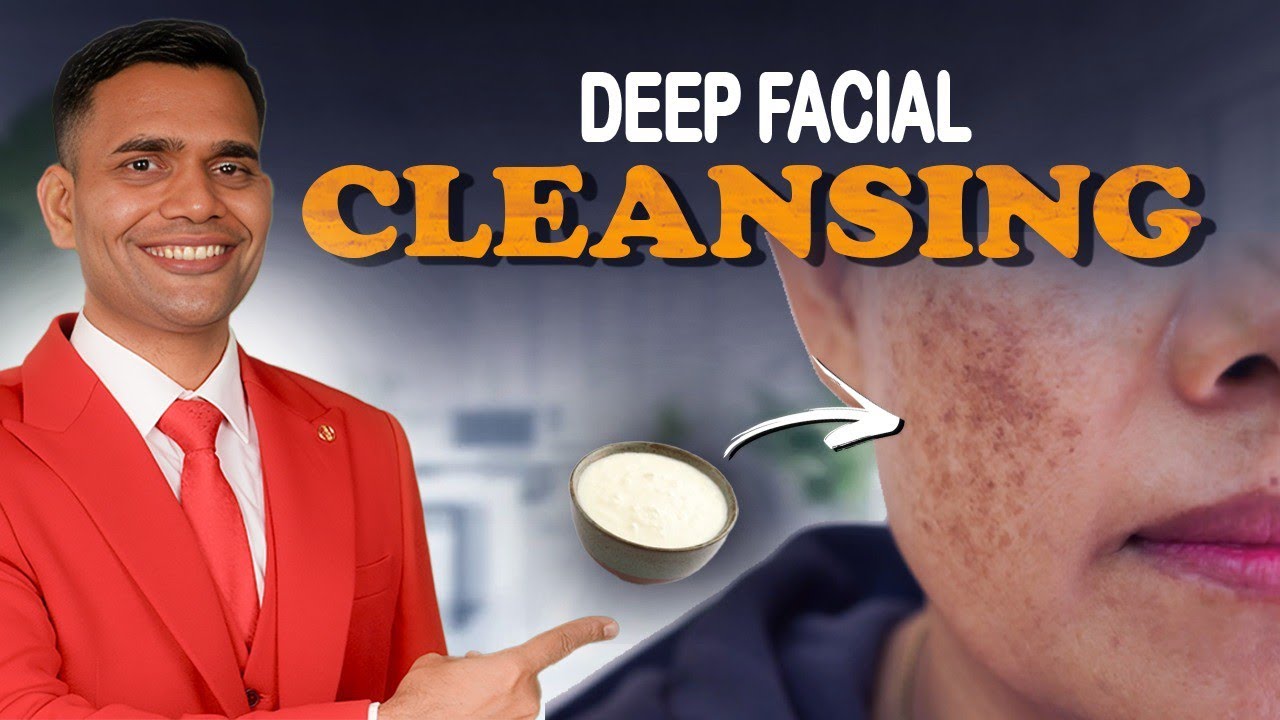 Unclog Your Pores , Remove Darkspots, Dead skin naturally | Diy Deep Facial Cleansing