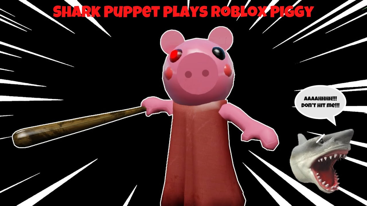 SB Movie: Shark Puppet играет в Roblox Piggy!