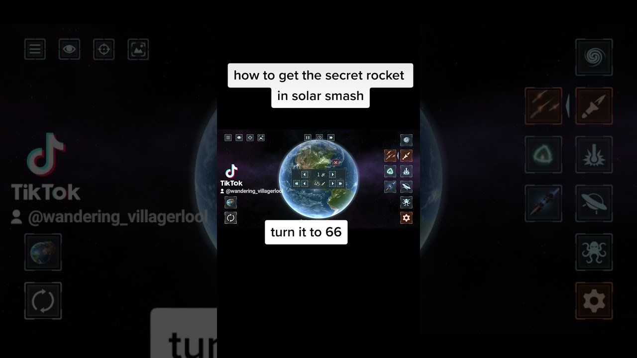 How to get the secret rocket it solar smash