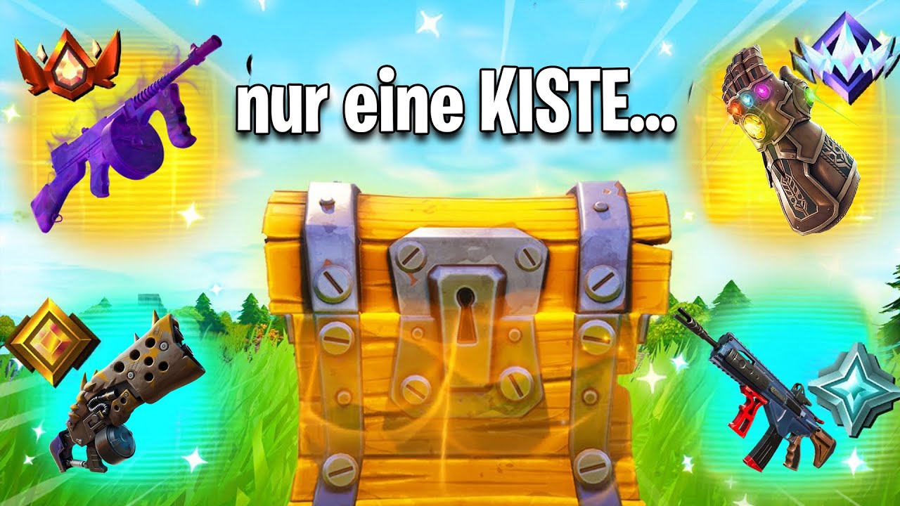 nur 1 KISTE Challange in Fortnite!