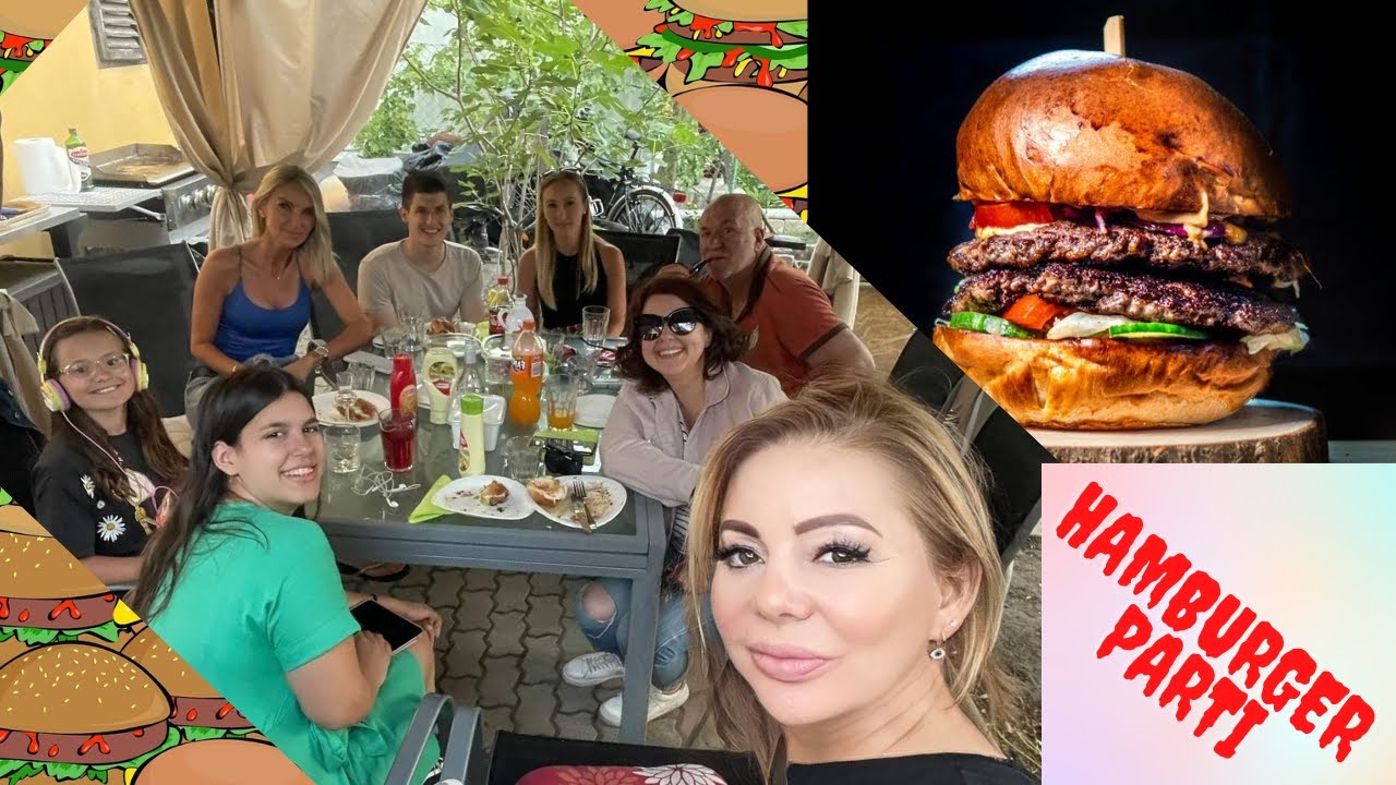 NYÁRINDÍTÓ HAMBURGERPARTI BARÁTOKKAL A VÁROS KÖZEPÉN!
