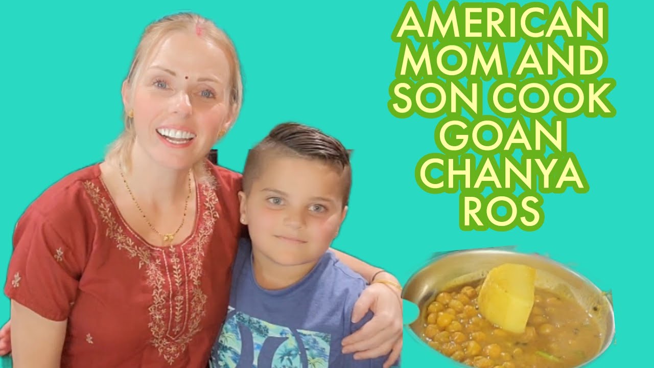 💥💥💥AMERICAN WIFE AND SON COOK GOAN CHANYA ROS(CHANNA MASALA)💥💥💥