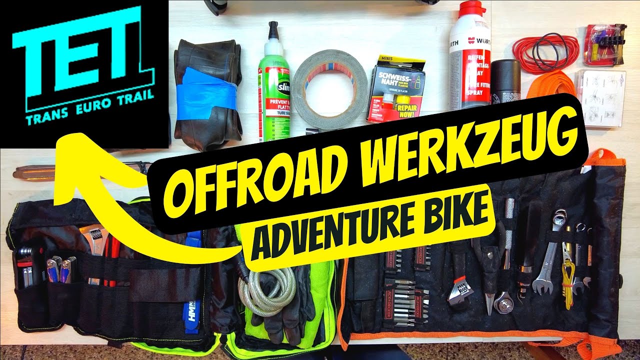 Motorrad Packliste Offroad Werkzeug - Erfahrungsbericht nach 2 Jahren TET ( Transeurotrail )