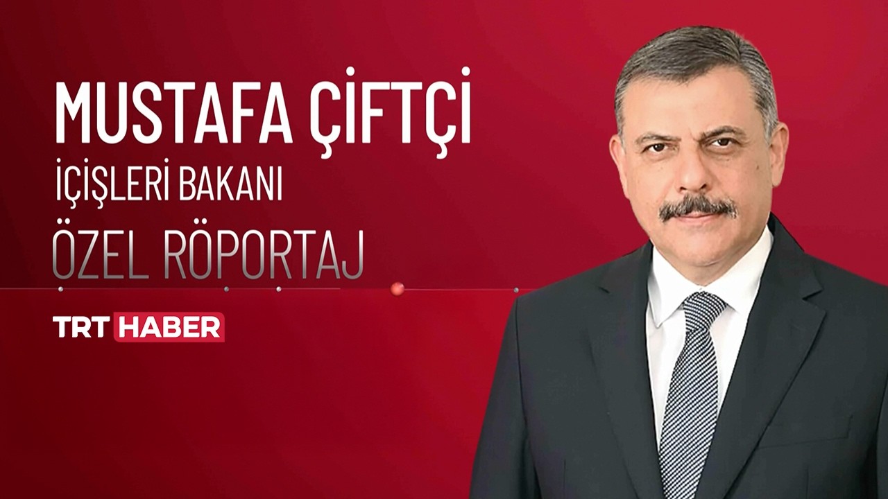 İ&ccedil;işleri Bakanı Mustafa &Ccedil;ift&ccedil;i TRT Haber'de soruları yanıtladı