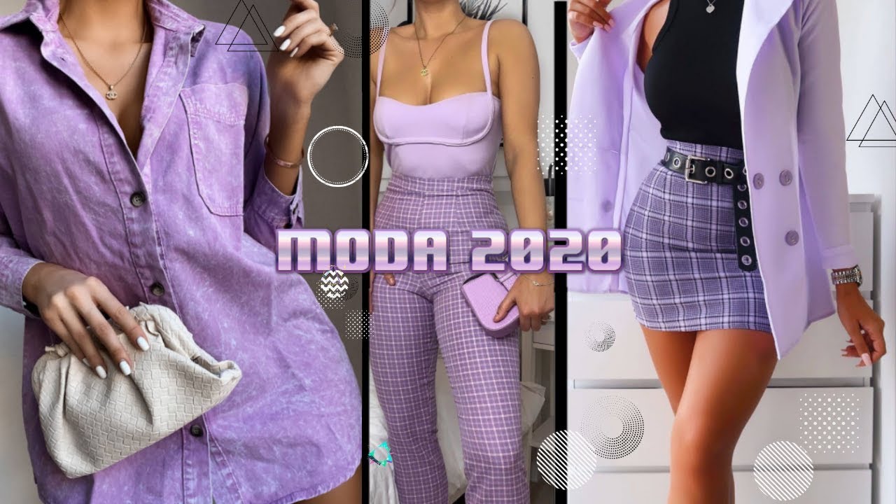 MODA 2020💜 OUTFITS COLOR LAVANDA EN TENDENCIAS 2020💜 COLORES DE MODA 2020