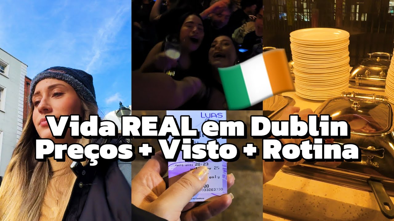 Quanto gasto na Irlanda? Academia, buffet chinês, renovação do visto e rotina em Dublin 🇮🇪