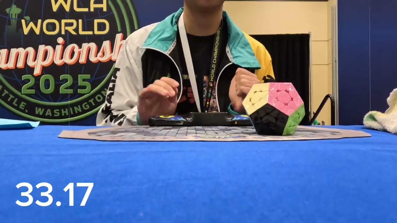 32.52 Megaminx National Record Average!! || WR29