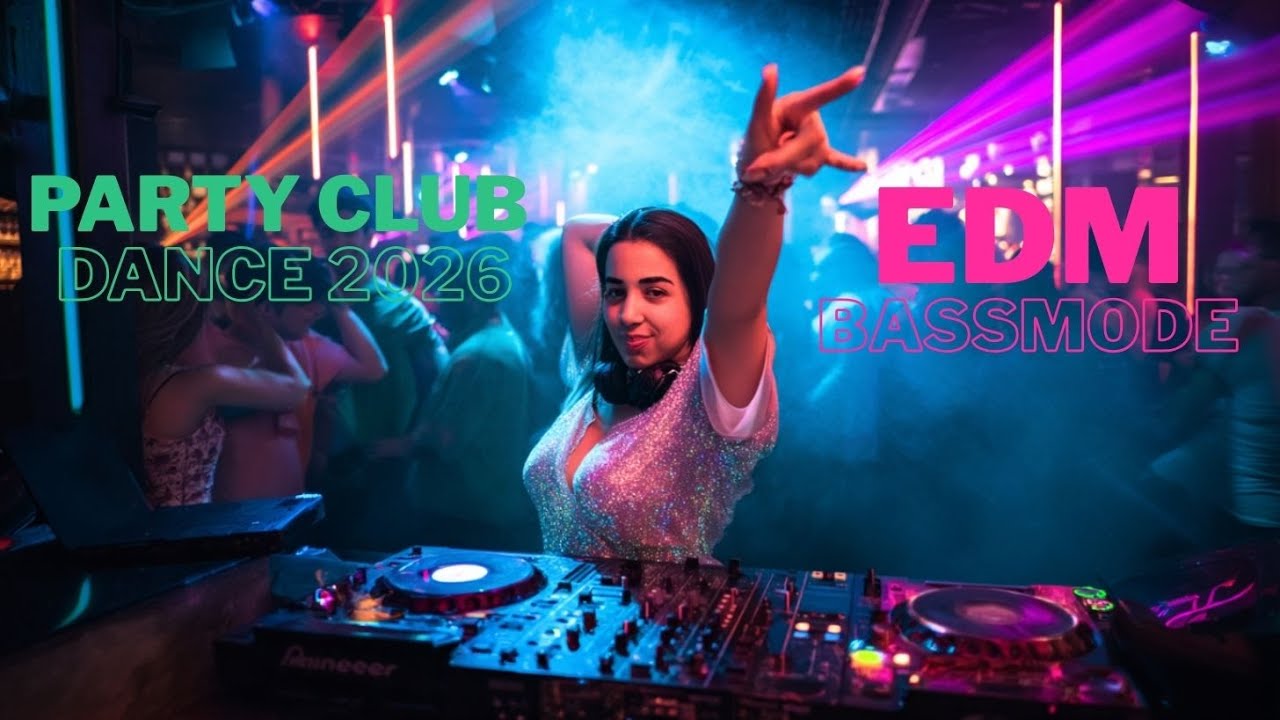 Эпический EDM клубный музыкальный микс для вашей следующей танцевальной вечеринки! DJ BASSMODE