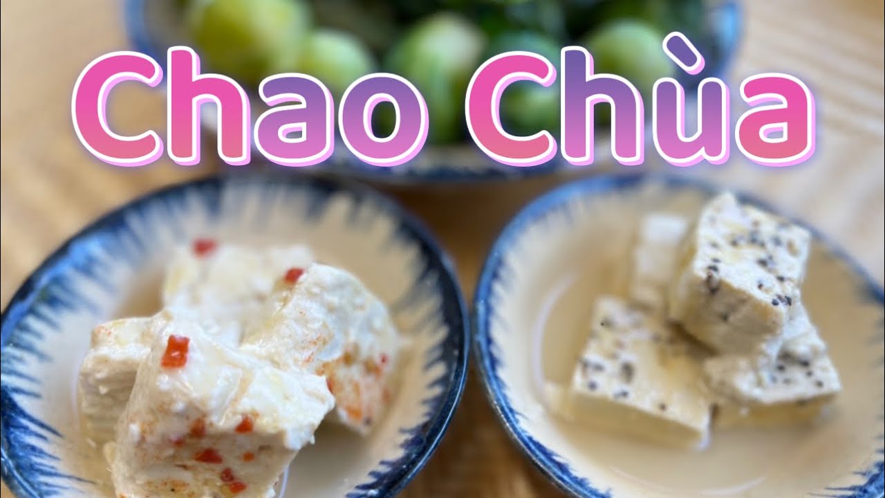 |168| CÁCH LÀM CHAO CHÙA ( CHAO TRỞ ) BÉO KHÔNG MẶN , RẤT DỄ .