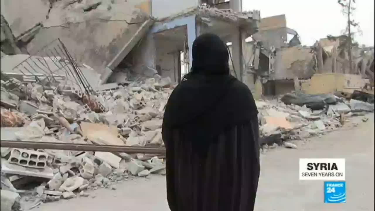 Syria: Residents of Raqqa, the former Islamic state group de facto capital, come back to ruins