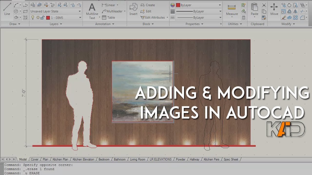 How To  Add Images To AutoCAD