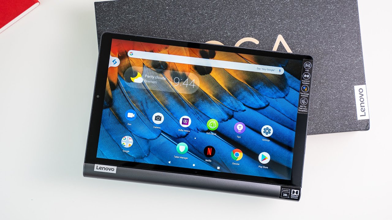 Распаковка и практическое использование планшета Lenovo Yoga Smart Tab