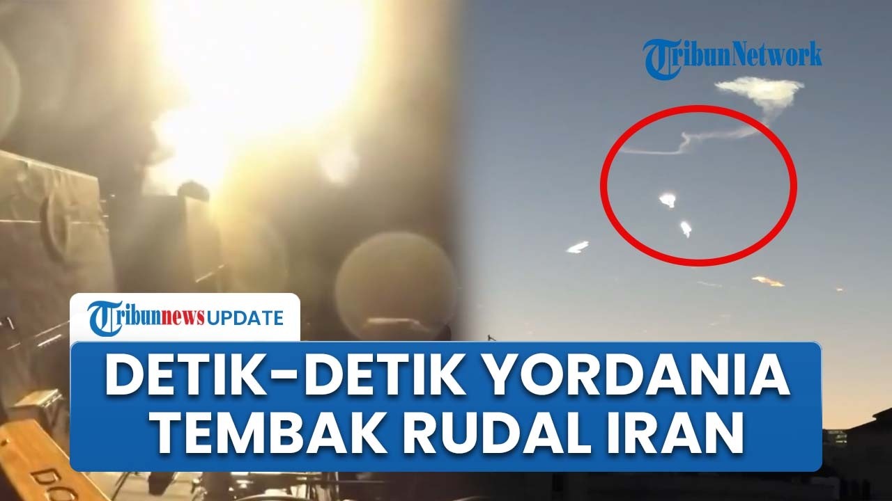 Militer Yordania Cegat Rudal Iran yang Menuju Pangkalan AS, Kepulan Asap Terlihat dari Tepi Barat