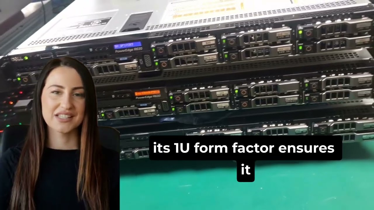 Used DEll PowerEdge R630 1U Rack Server