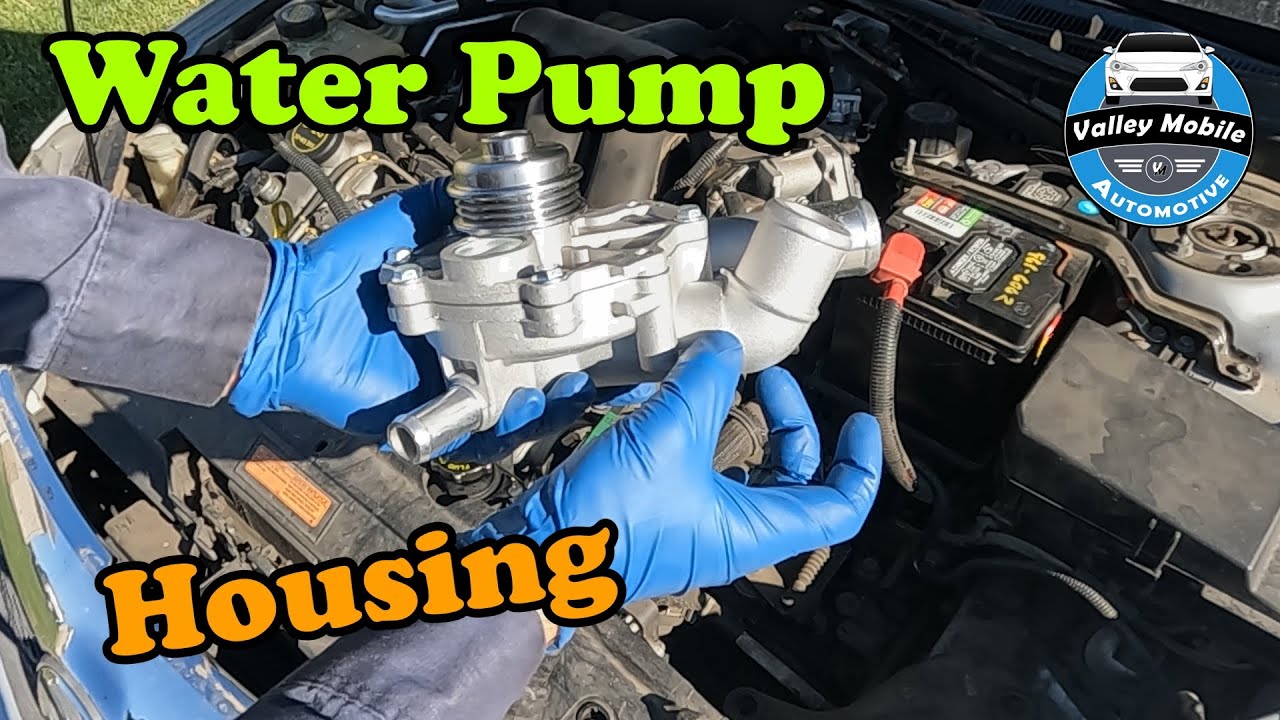 2003-2008 Mazda 6, Ford Fusion 3.0l Water Pump and Housing Replacement