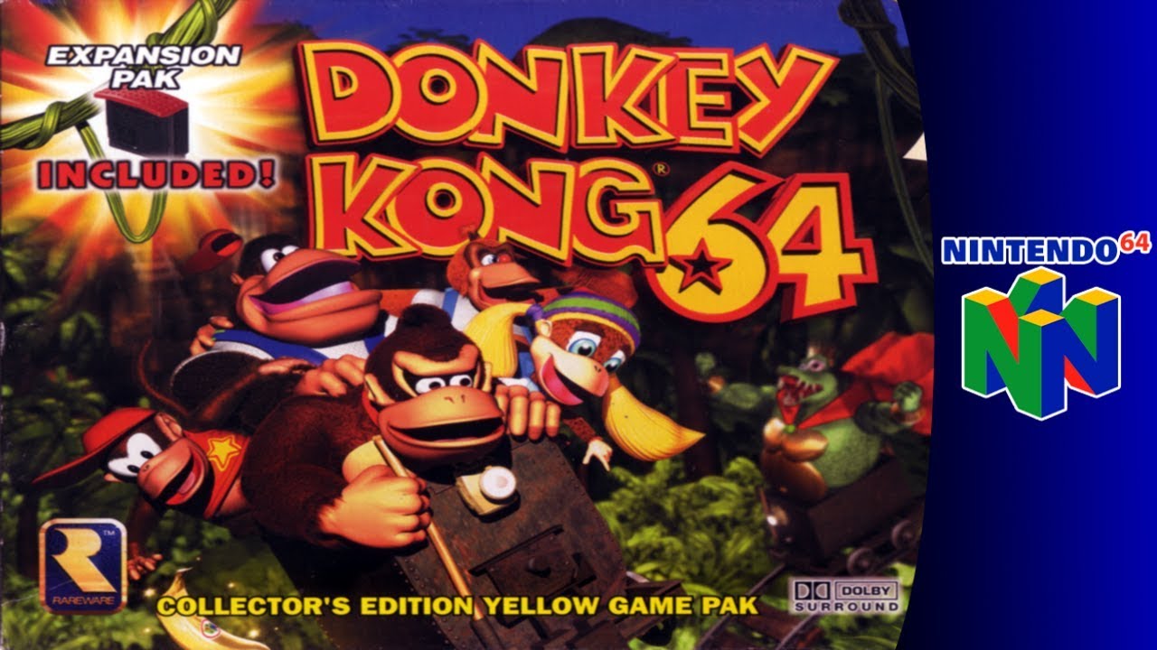 Nintendo 64 Longplay: Donkey Kong 64 (Part 1 of 2)