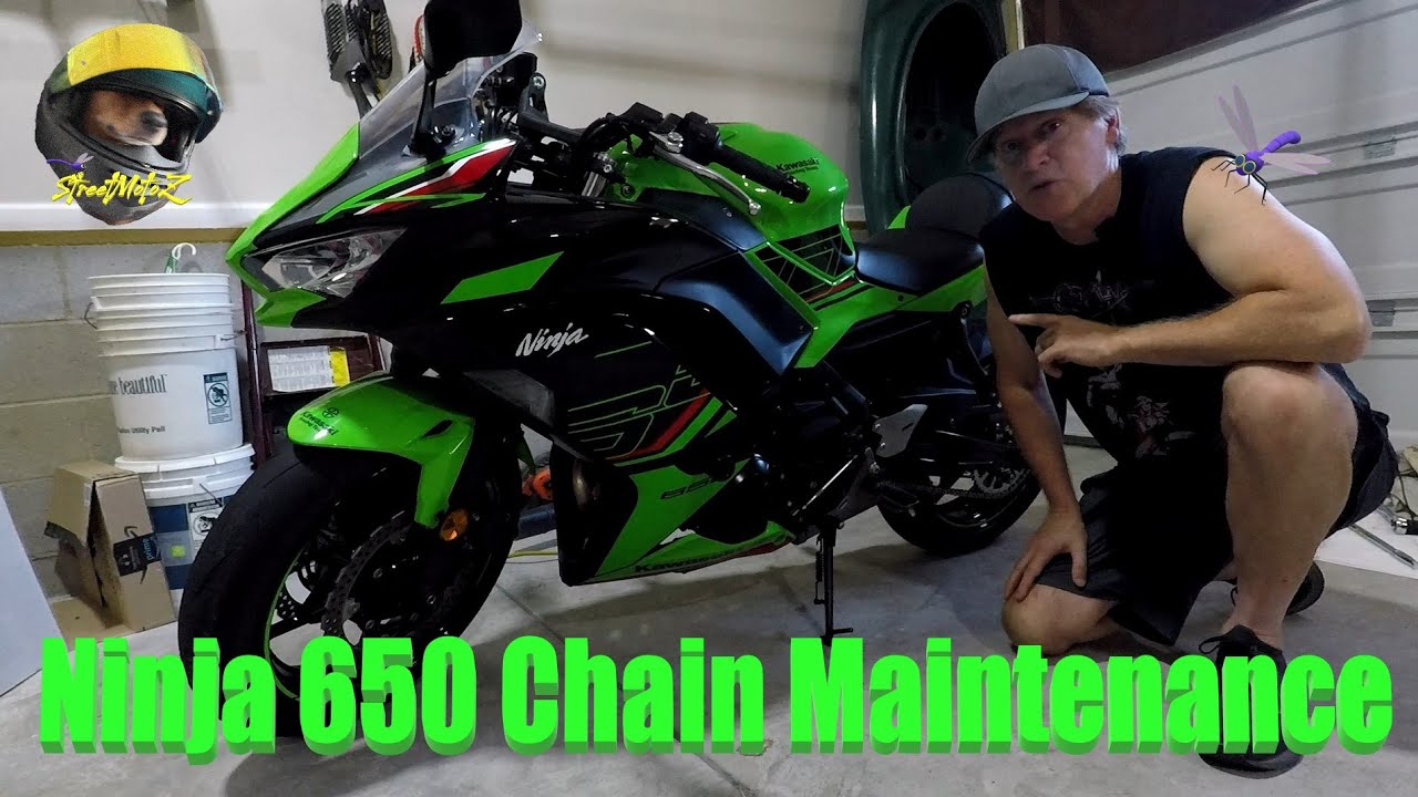 Ninja 650 Chain Maintenance