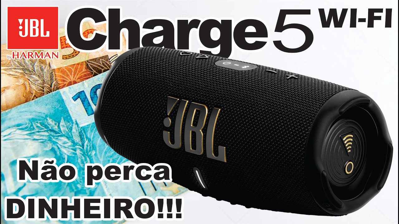 JBL Charge 5 Wi-Fi - Unboxing - Teste - Considerações - Vale a pena?