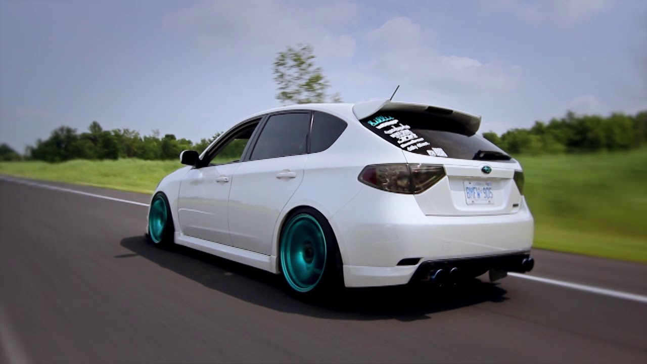 Slammed Static Subaru WRX