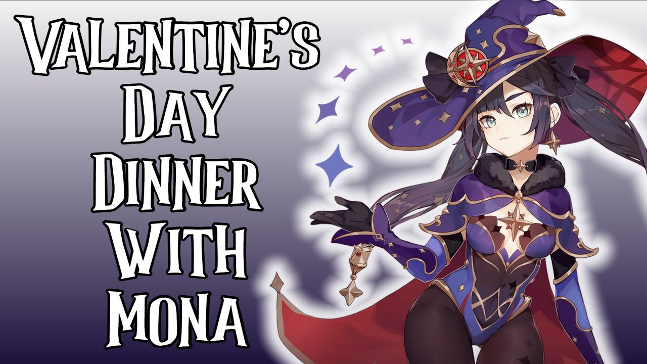ASMR| Valentine's Day with Mona|Genshin Impact Roleplay