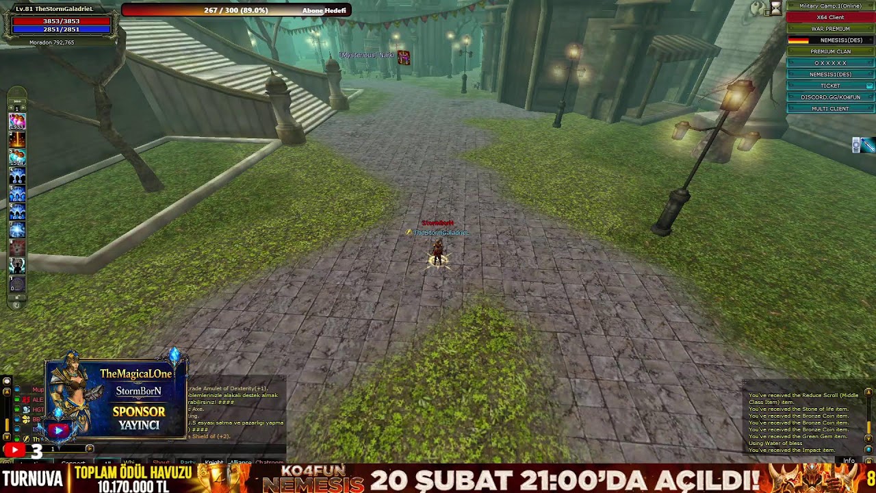 #KO4FUN 🏆  TheMagicaLOne / Mage PK 🔥NEMESIS AÇILDI 🔥 #Knight Online PVP #Canlı Yayın